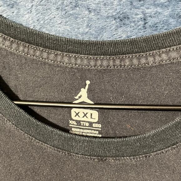 Vintage Air Jordan Black T-Shirt in Men’s Size 2XL - Picture 2 of 6
